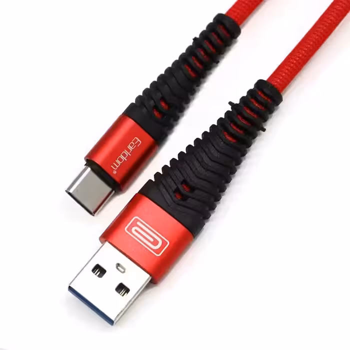 کابل تبدیل USB به USB-C ارلدام مدل EC-060C طول 1 متر