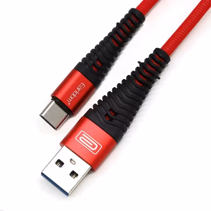 کابل تبدیل USB به USB-C ارلدام مدل EC-060C طول 1 متر
