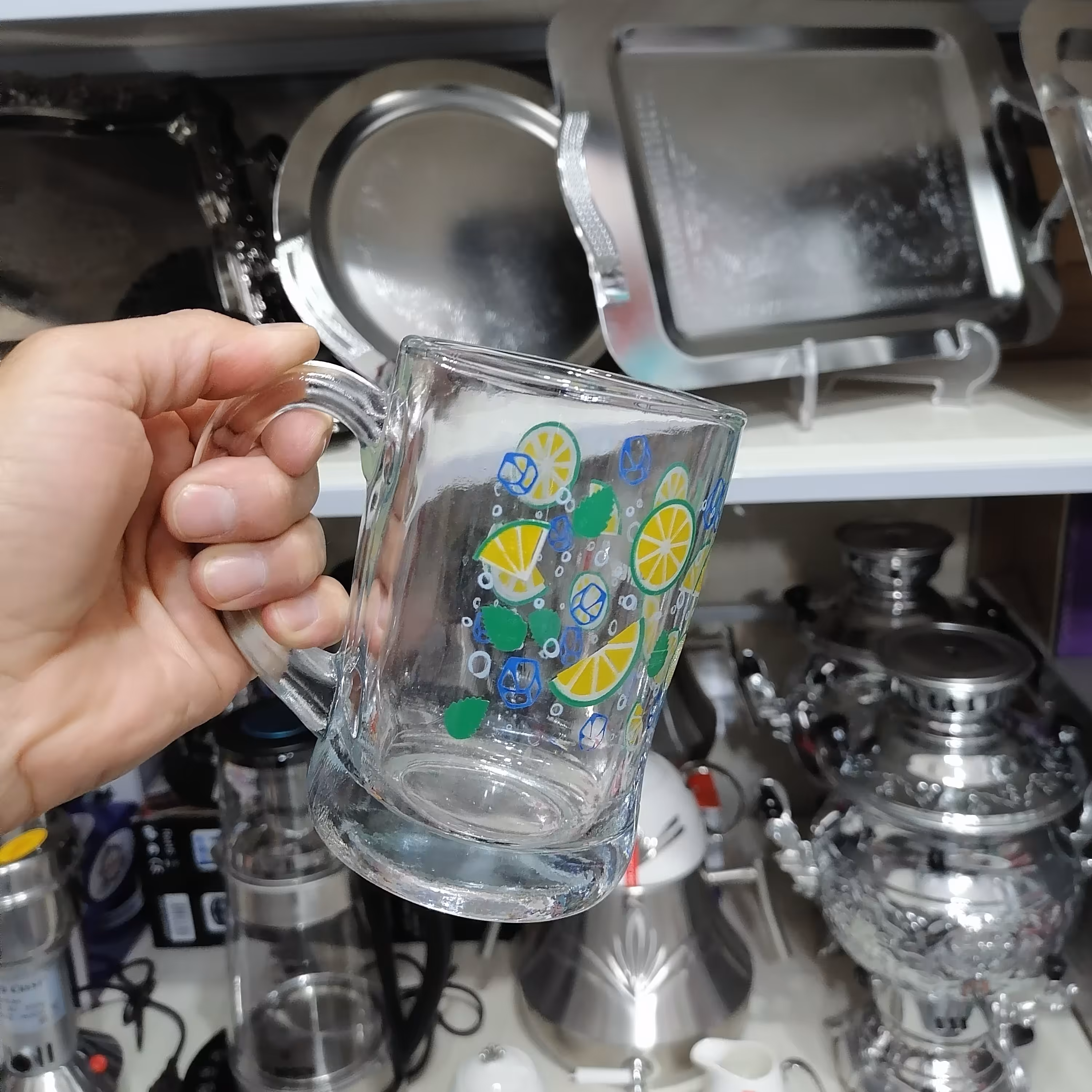 ماگ شیشه ای