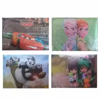 دستمال کاغذی جیبی مدل دخترانه و پسرانه مجموعه 4 عددی