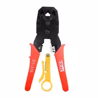 آچار شبکه - انبر شبکه- سیم لخت کن -سوکت زن شبکه.پس کرایه