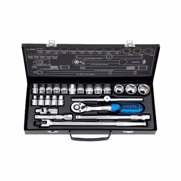 جعبه بکس 24 پارچه درایو 1/2 لیکوتا مدل ALT-5002F