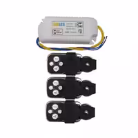 ریموتی کردن درب منزل SIMLES با 3 ریموت مدل PN1470