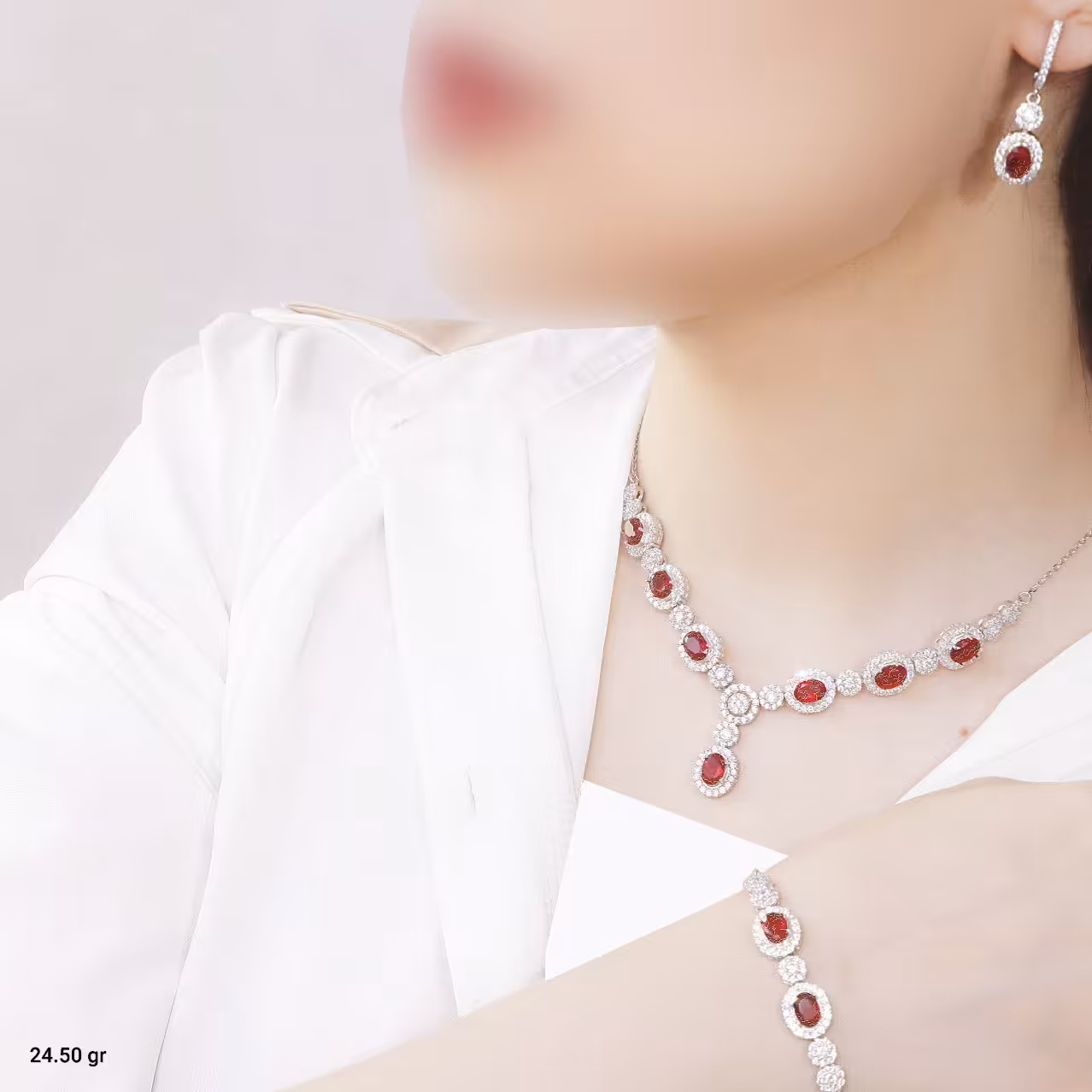 سرویس نقره میکرو زنجیری  10155-25.5