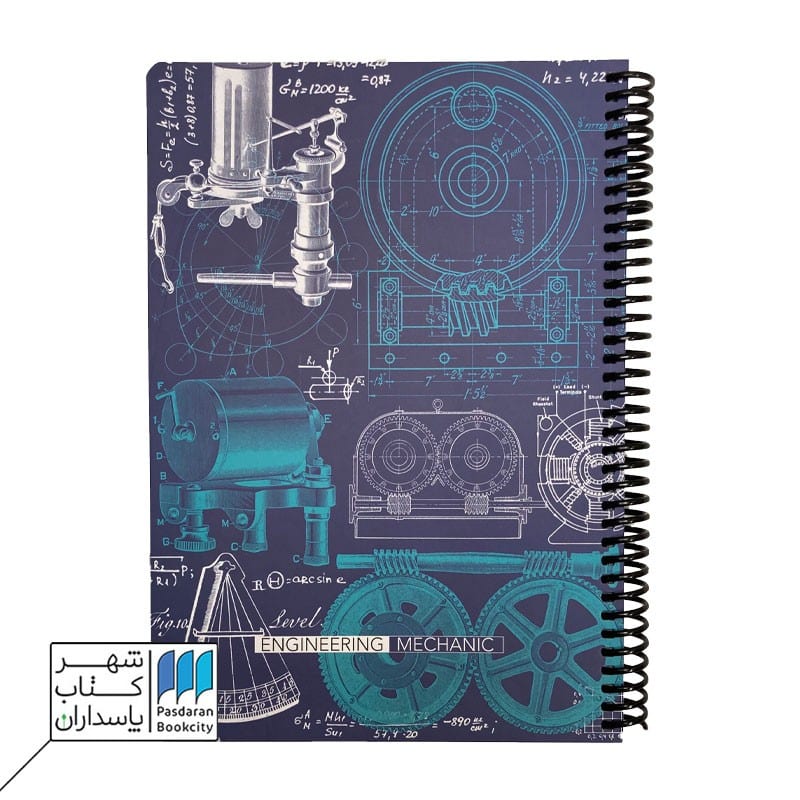 دفتر رحلی 100 برگ آبی Scientist Mechanic دات نوت dotnote