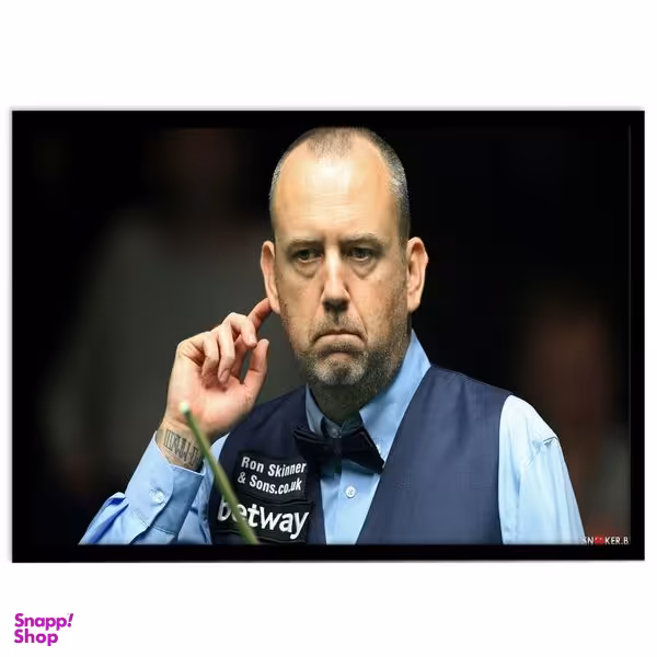 تابلو نوری بکلیت طرح بازیکن اسنوکر و بیلیارد مارک ویلیامز مدل B-14270