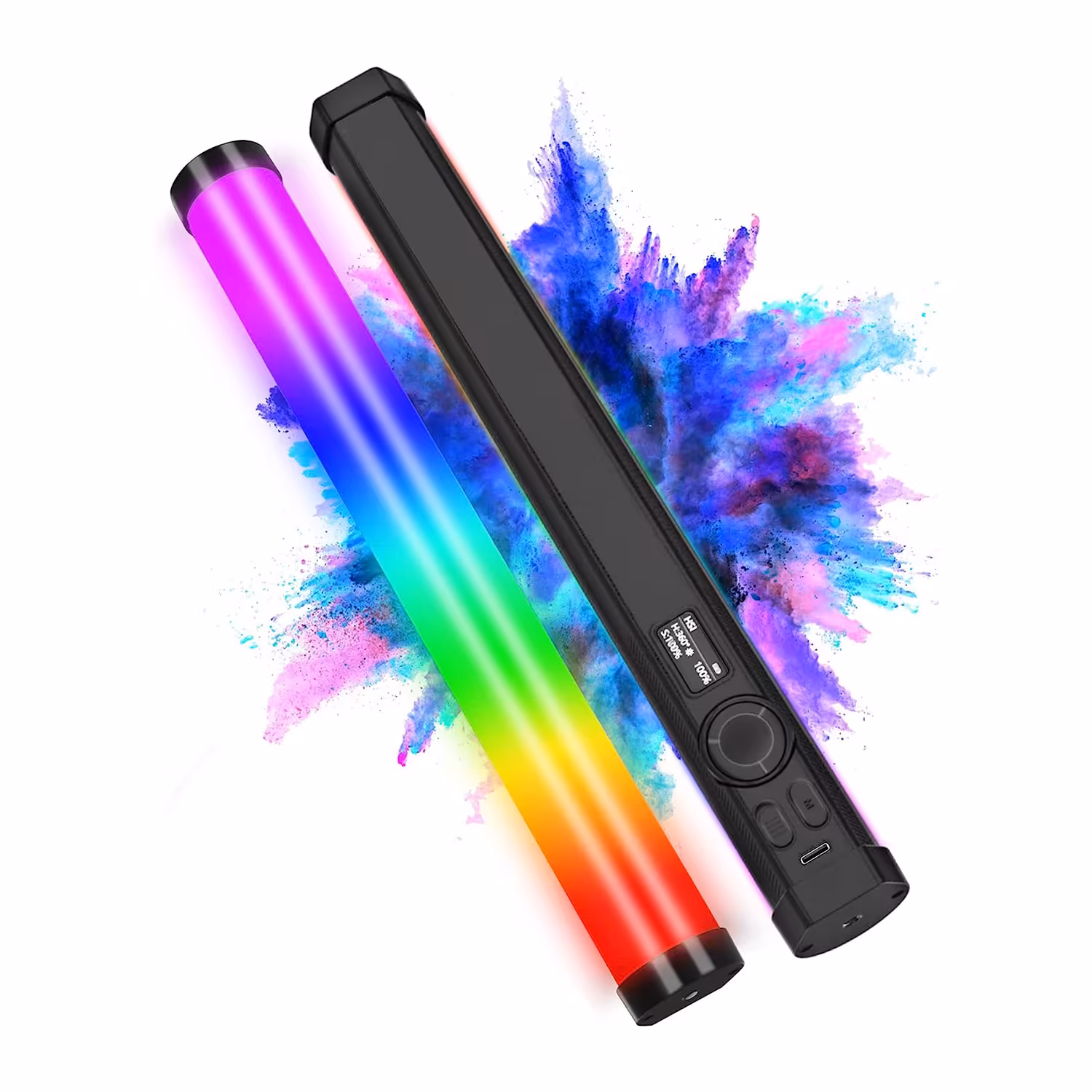 نور باتومی RGB فول کالر DBK مدل 017