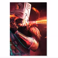 تابلو. شاسی طرح گیمینگ دوتا جاگرنات Dota 2 Juggernaut مدل M0134