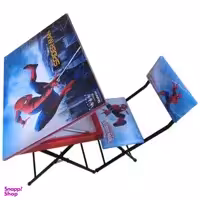 میز تحریر باکسدار و صندلی تاشو شهریار طرح مرد عنکبوتی