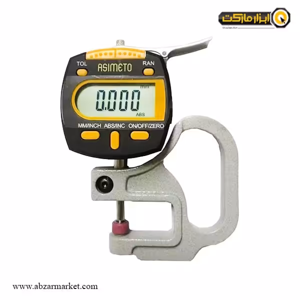 ضخامت سنج ورق دیجیتال آسیمتو 10-0 میلی متر مدل 0-01-495
