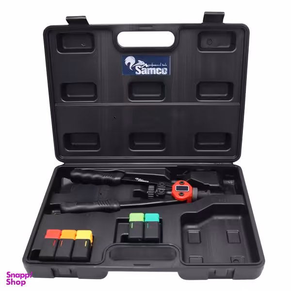 انبر مهره پرچ کن سامکو کد YP-SADEH-06 مجموعه 6 عددی