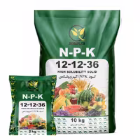 کود کامل ایرانی اگری پلکس مدل NPK 12-12-36  TE بسته 100 کیلویی