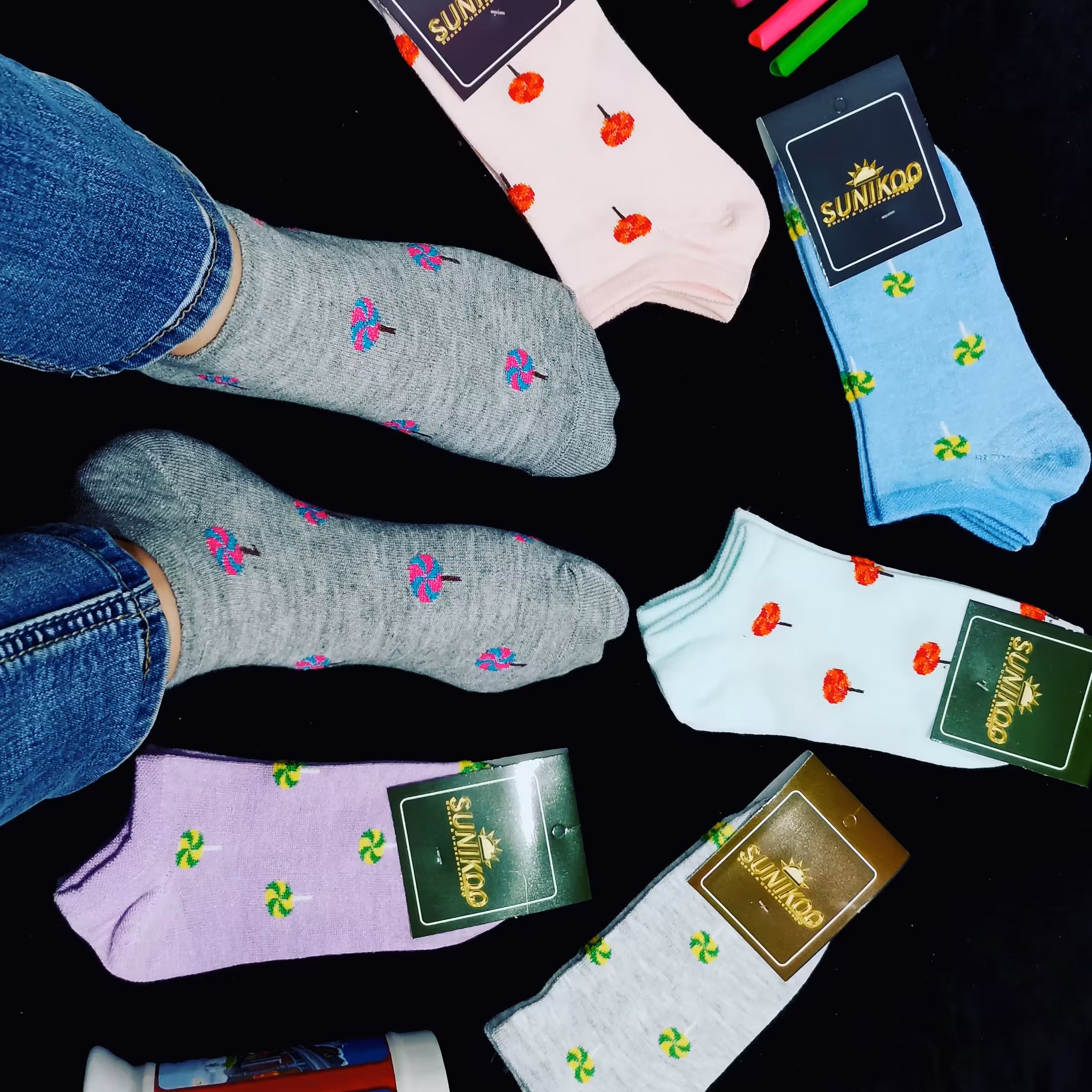 جوراب مچی آبنبات