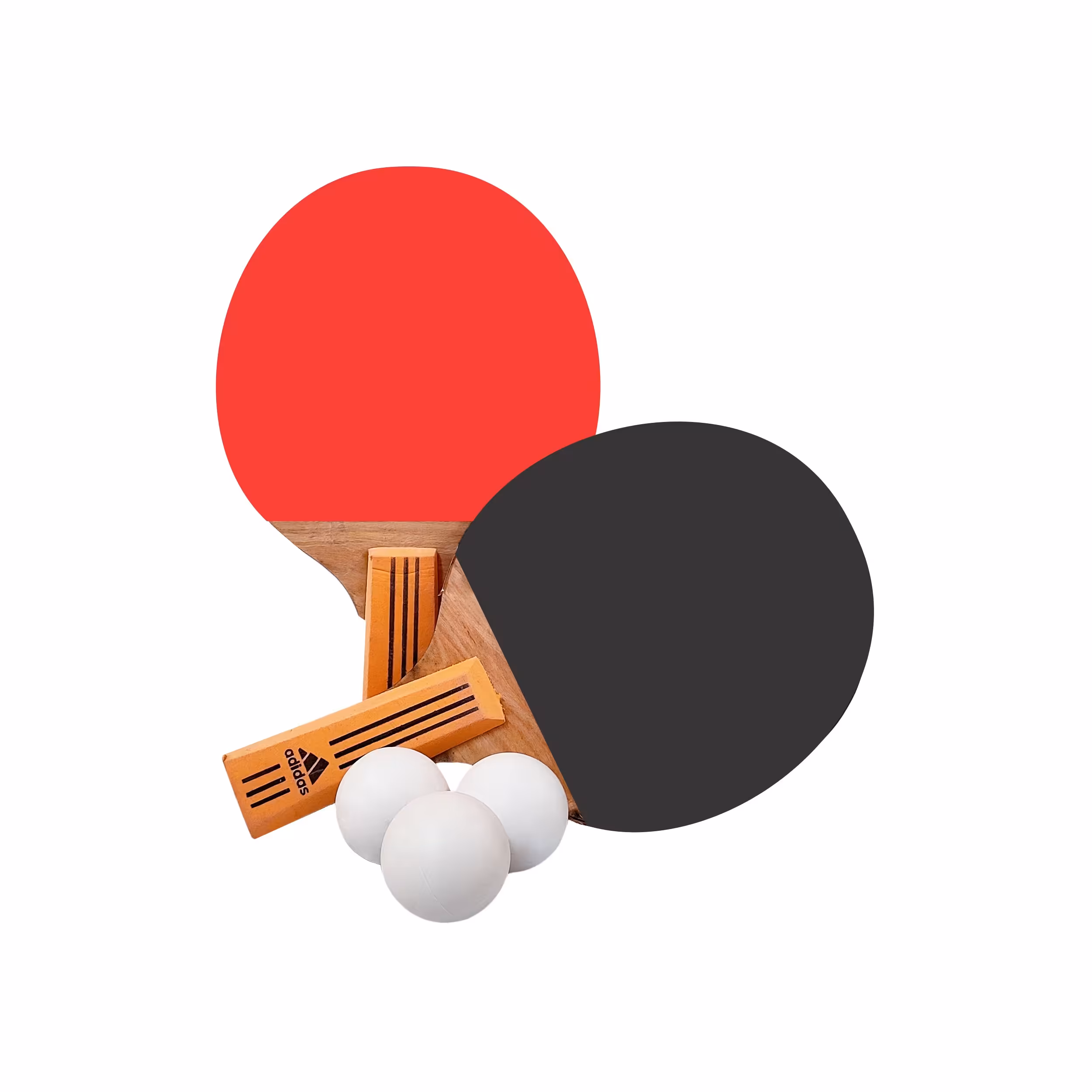 راکت پینگ پونگ 2عددی همراه با 3 عدد توپ قیمت تولیدی