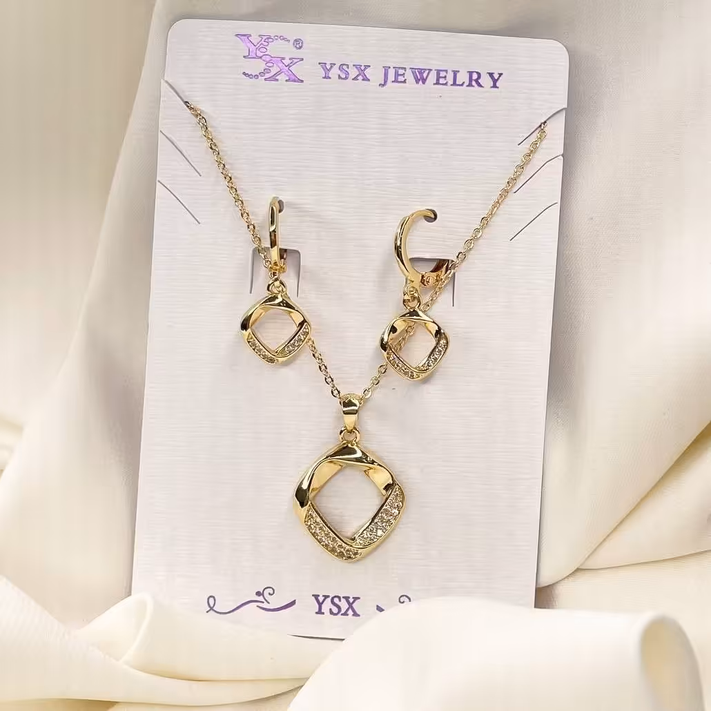 نیم ست  مدل لوزی  ysx