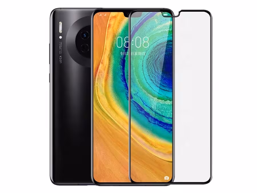 محافظ صفحه نمایش شیشه ای هواوی Mletubl Full Glass Huawei Mate 30