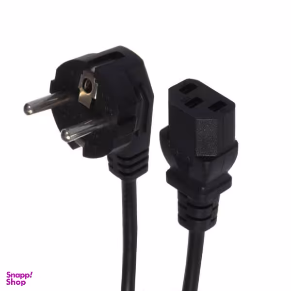 کابل برق سه پین منبع تغذیه کامپیوتر کد 071 طول 1.5 متر