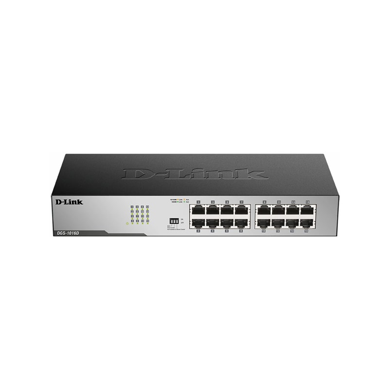سوییچ 16 پورت دی لینک مدل DGS-1016D