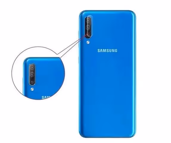 محافظ لنز دوربین گوشی سامسونگ مدل Galaxy A7 2018