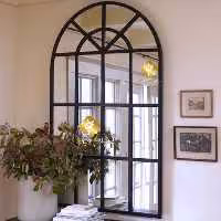 آینه طرح خورشید خاتون | قاب چوبی | سایز 100 *180 سانتیمتر - آینه اول