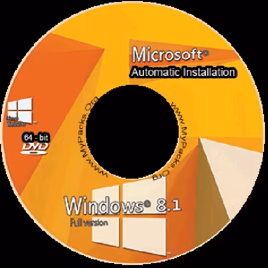 دیسک اوریجینال نقره ای  Windows 8.1 X86