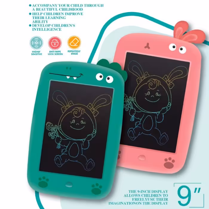 کاغد دیجیتالی  9 اینچ رنگ صورتی