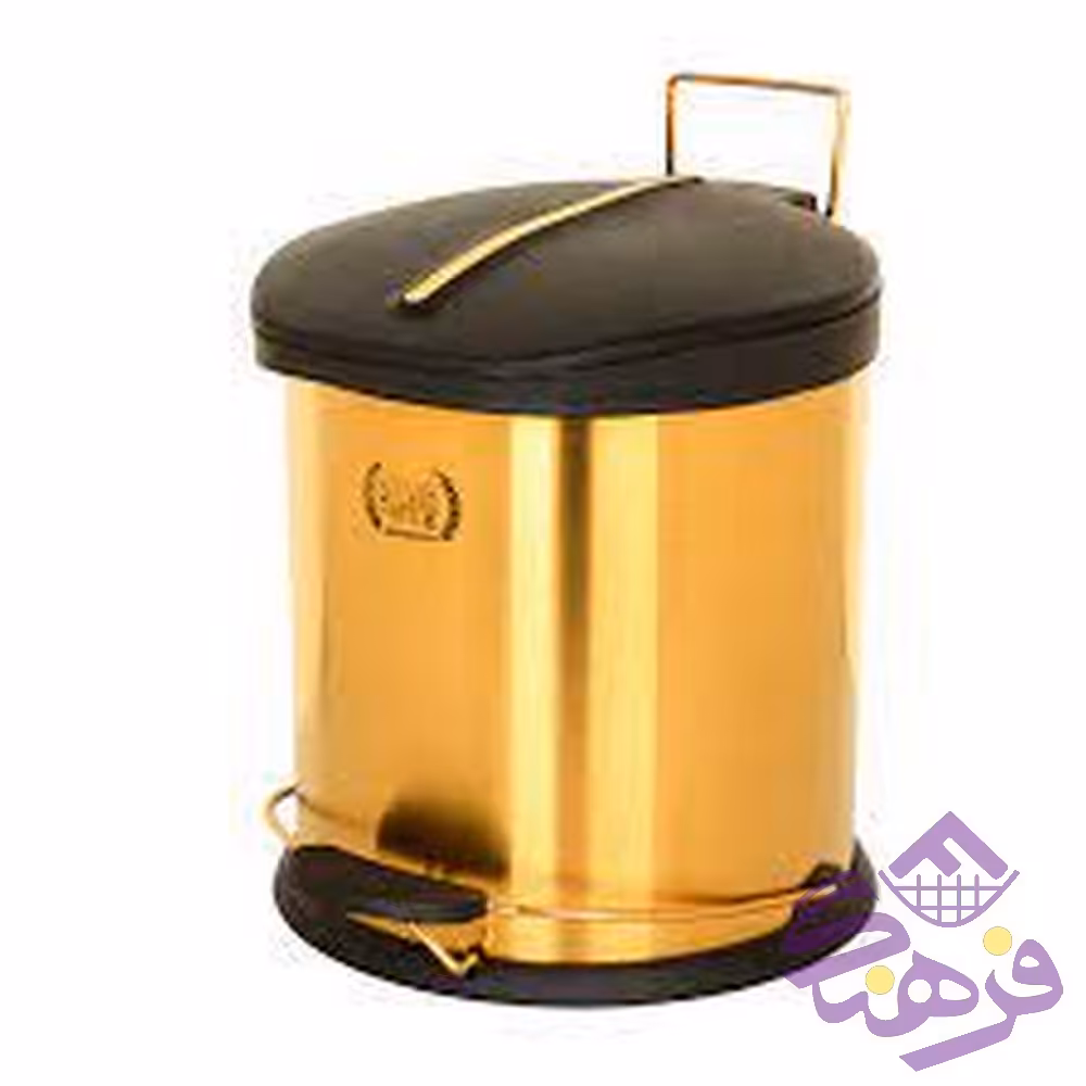 سطل پدالی ارتیستون طلایی 5لیتر