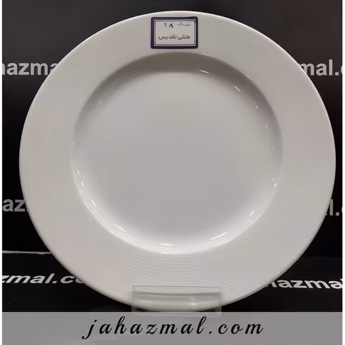 بشقاب تخت 28 هتلی چینی تقدیس (پلوخوری)