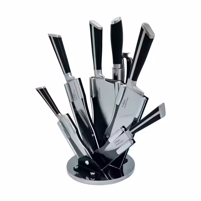 سرویس چاقو 8 پارچه یونیک مدل گردان کد 5522