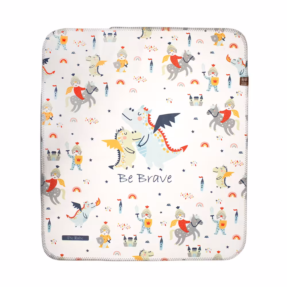 زیرانداز تعویض نوزاد طرح شوالیه کوچولو آبی دی روحه Die Ruhe