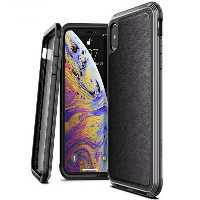 قاب ایکس دوریا طرح چرم آیفون X-Doria Defense Lux Case iPhone XS Max