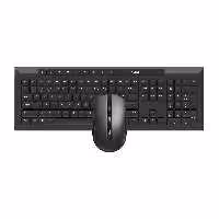 کیبورد و ماوس بی سیم رپو مدل 8210M Black با حروف فارسی