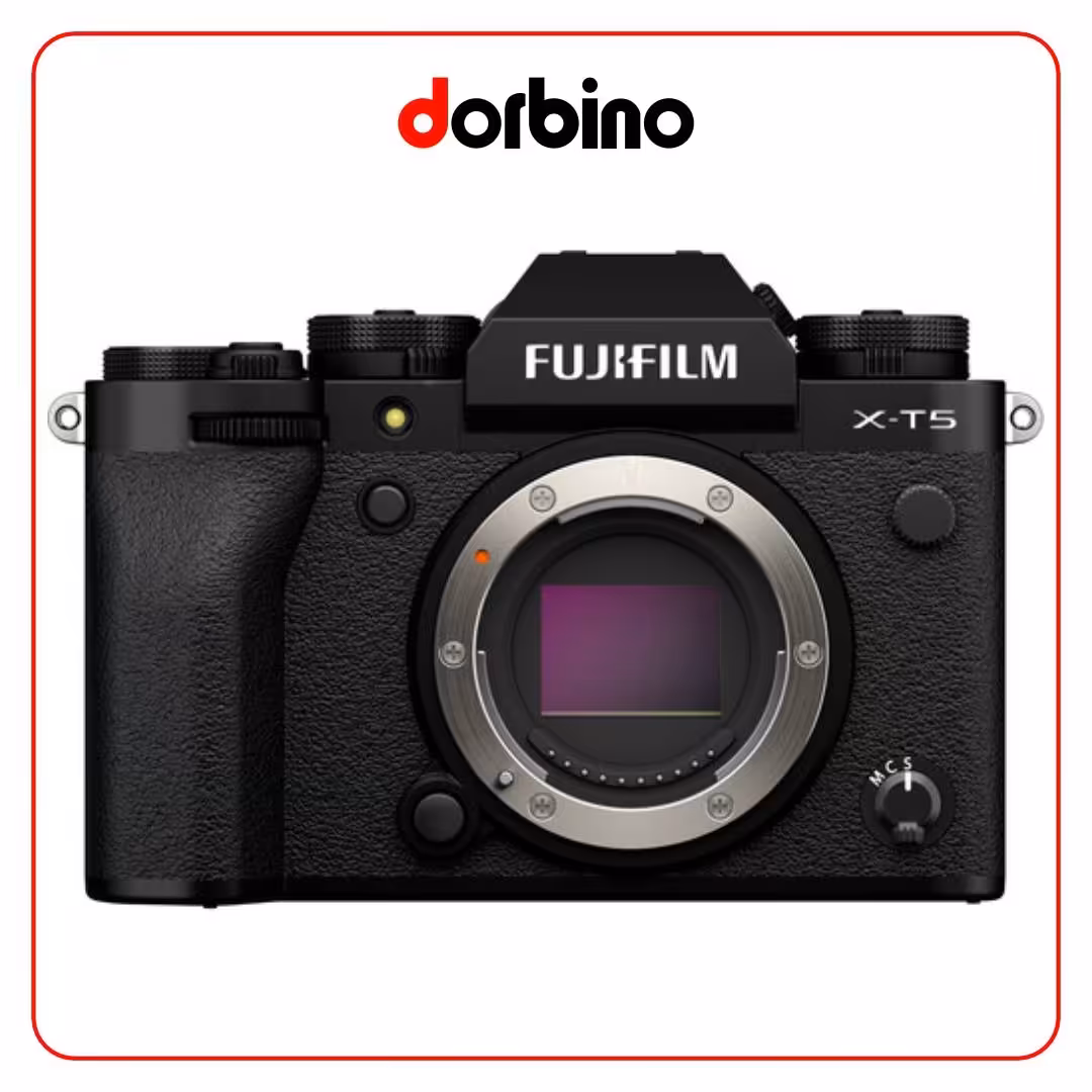 دوربین عکاسی فوجی فیلم FUJIFILM X-T5 Mirrorless Camera (Black) - فروشگاه دوربین دوربینو