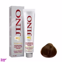 رنگ مو ژینو (Jinu) شماره 5.53 رنگ قهوه‌ای فندقی روشن حجم 100 میلی‌لیتر