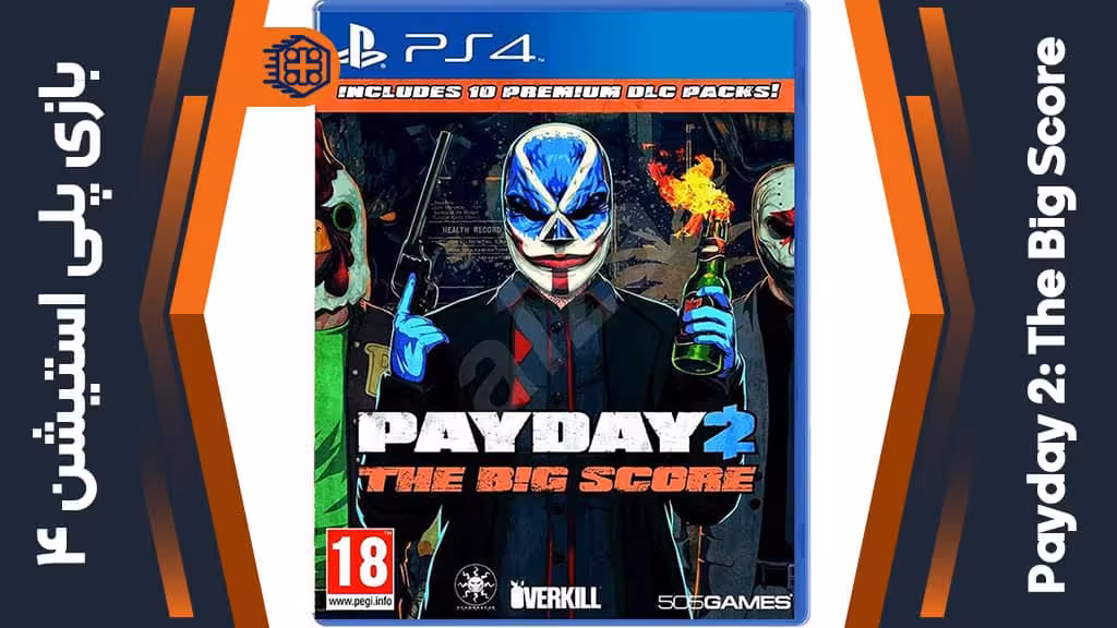 دیسک بازی Payday 2: The Big Score – مخصوص PS4