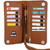 کیف چرم دست دوز پارسه جاموبایلی جاکارتی کیف پول (ارسال رایگان)