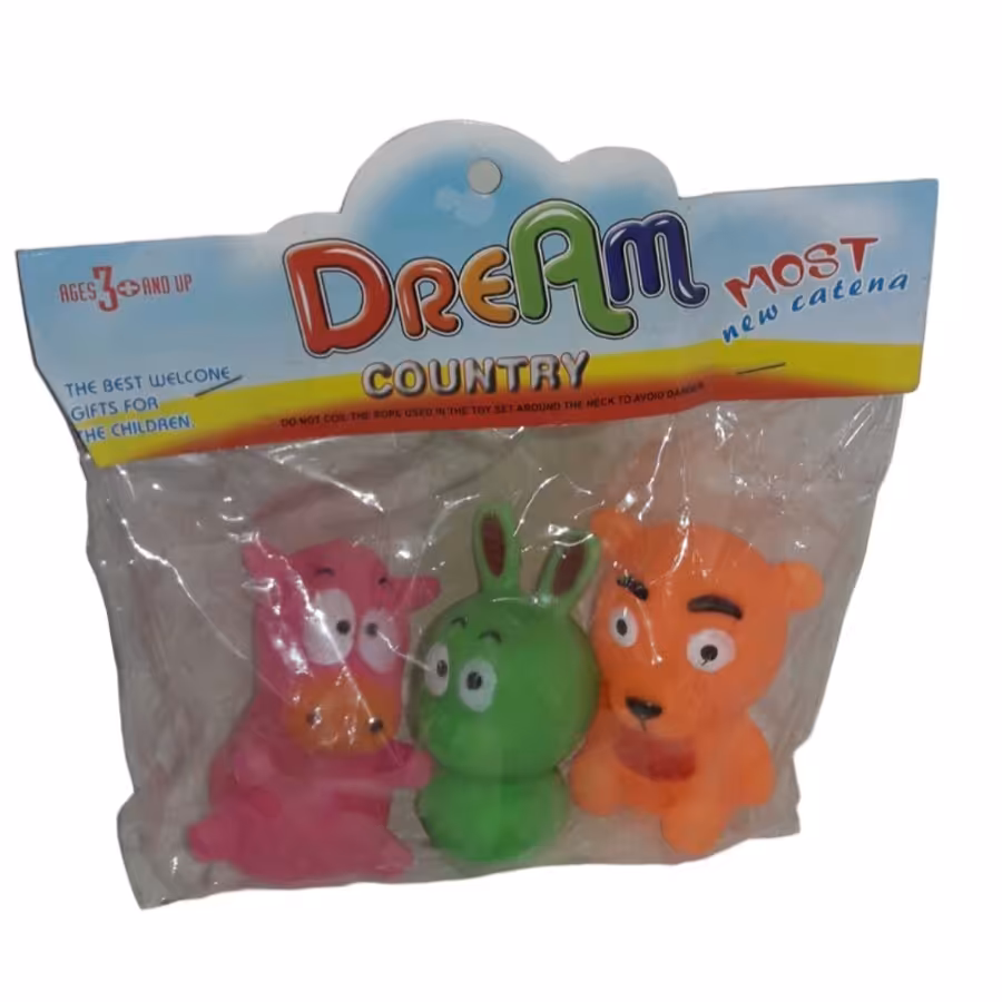 اسباب بازی عروسک پوپت سوتی طرح حیوانات 