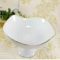 میوه خوری چینی لبه طلایی شیوا