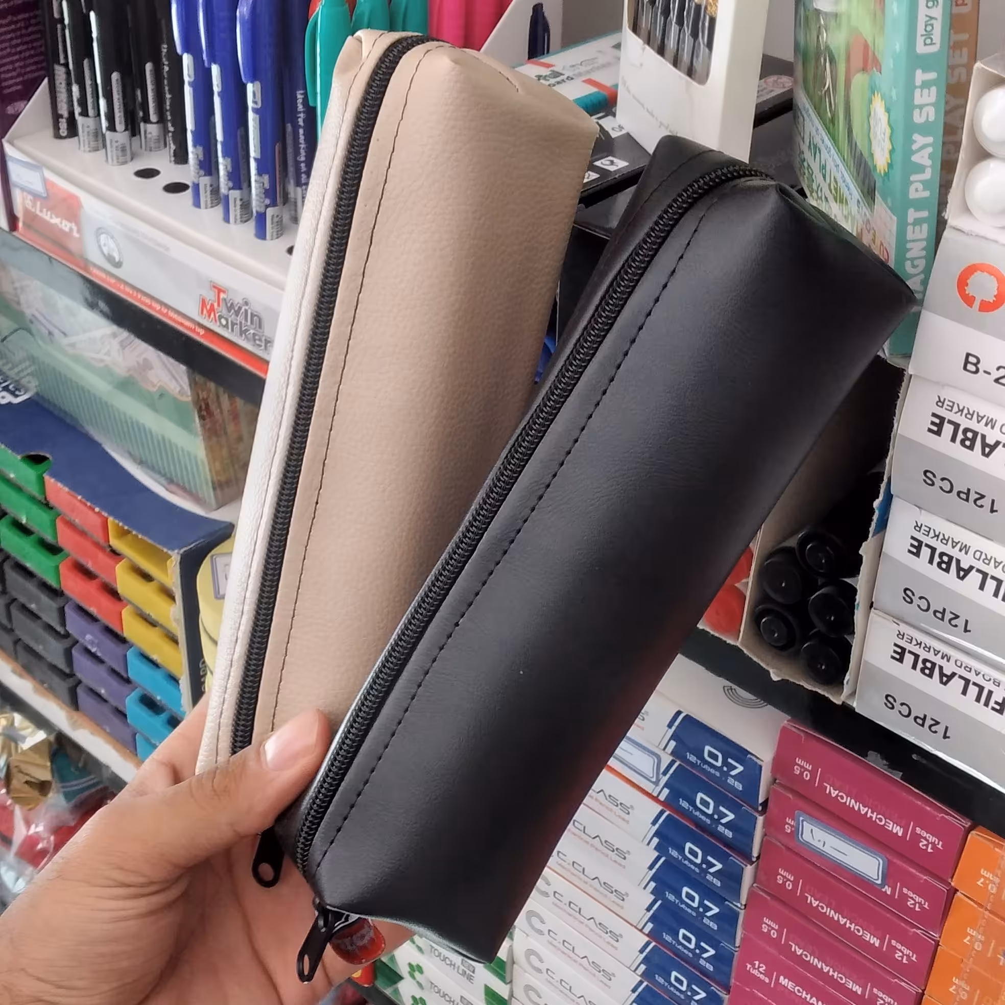 جامدادی مکعبی الوان