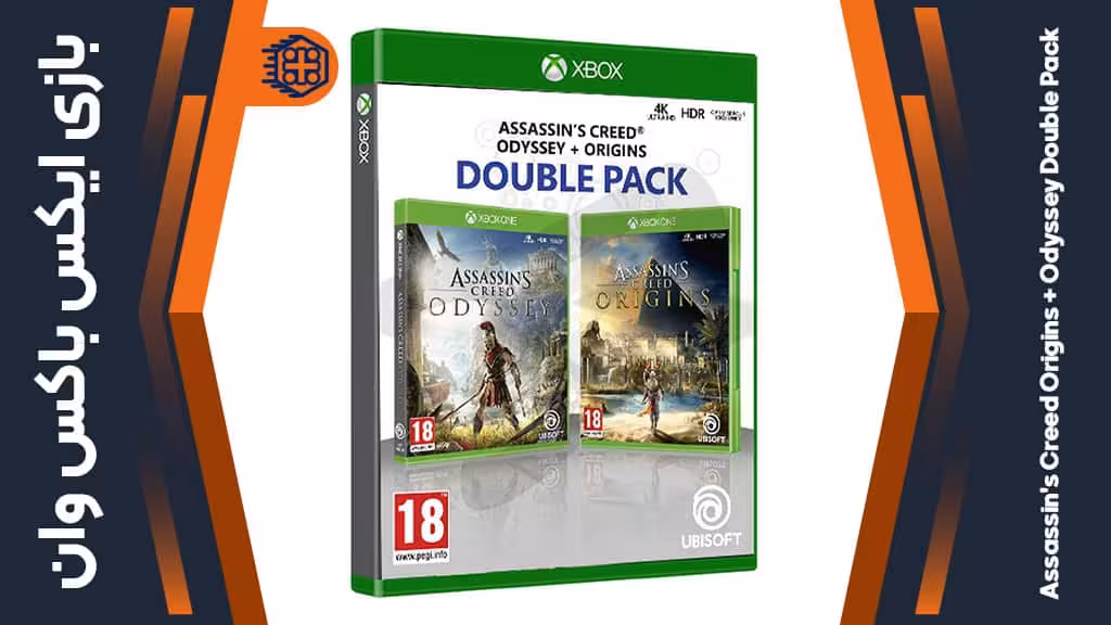دیسک بازی Assassin’s Creed Origins   Odyssey Double Pack – مخصوص ایکس باکس وان