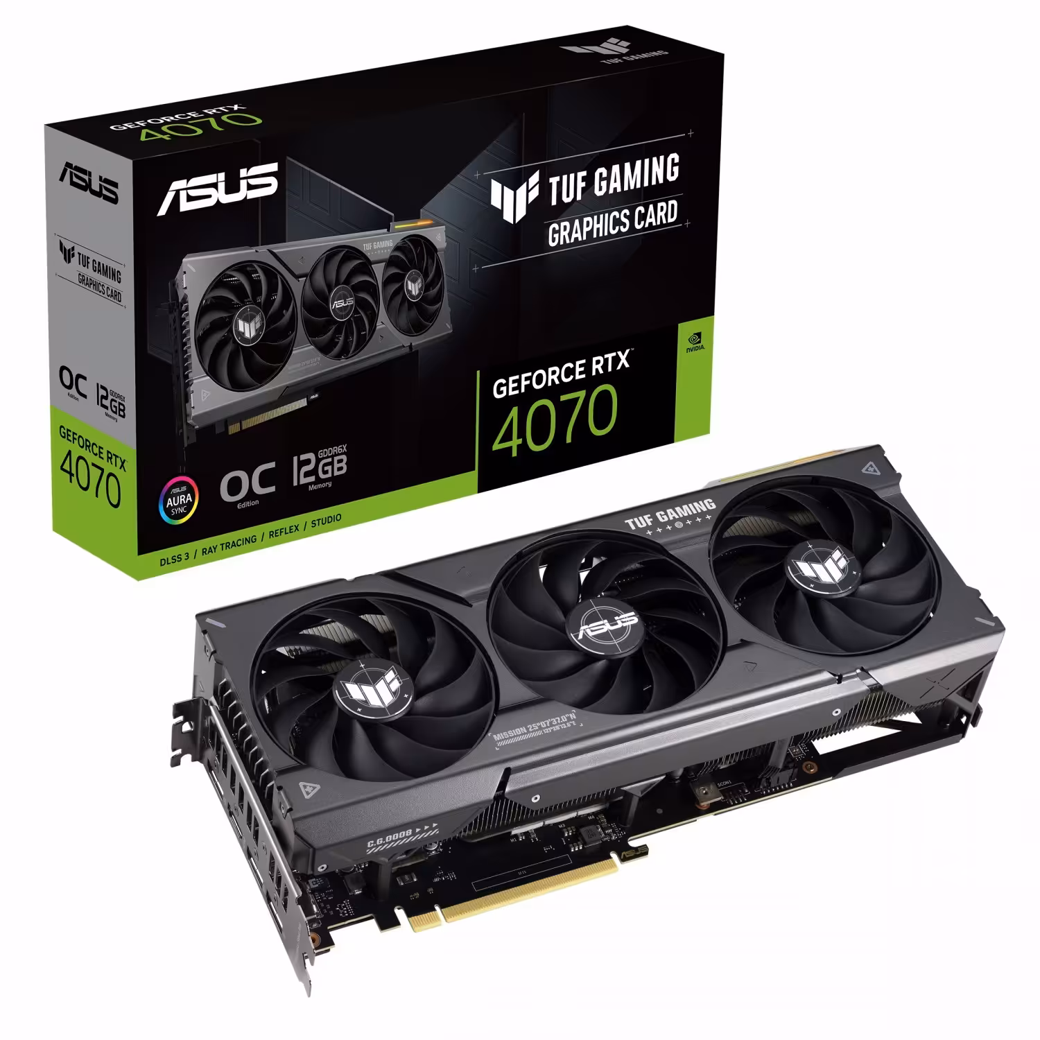 کارت گرافیک ایسوس ASUS Graphics Card TUF Gaming GeForce RTX 4070 12GB GDDR6X