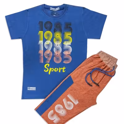 تیشرت وشلوارک اسپورت 1985سایز55،60برندrangarangدرpukmode