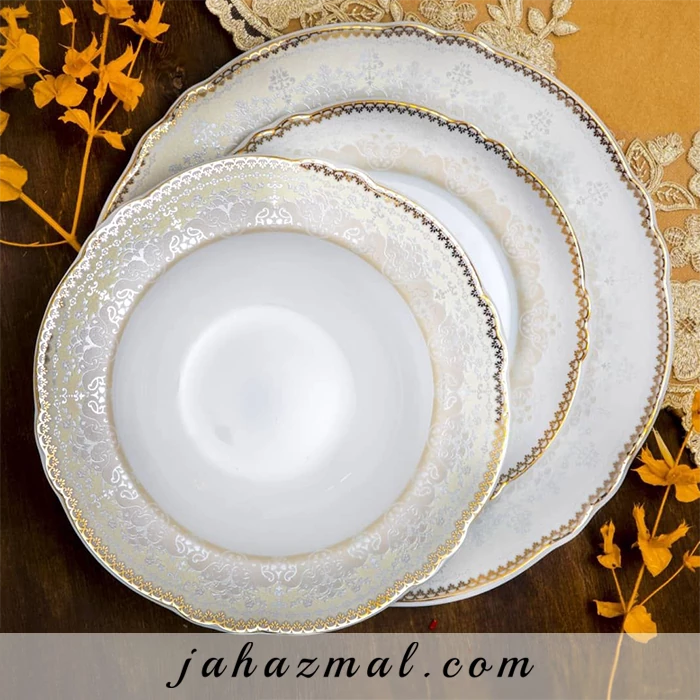 سرویس چینی پردیس طرح فریکا 30 پارچه کد 814