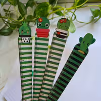 خط کش چوبی 15سانتی