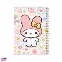 دفتر مشق 100 برگ بامبیلیپ طرح ملودی کد 0456637