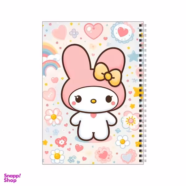 دفتر مشق 100 برگ بامبیلیپ طرح ملودی کد 0456637