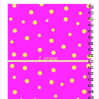 دفتر مقوایی سیمی 100 برگ زیماژ کد 4102