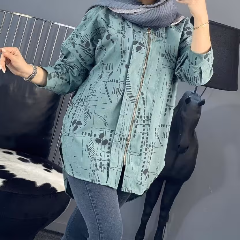 شومیز جلوزیپ میکرو عااالی