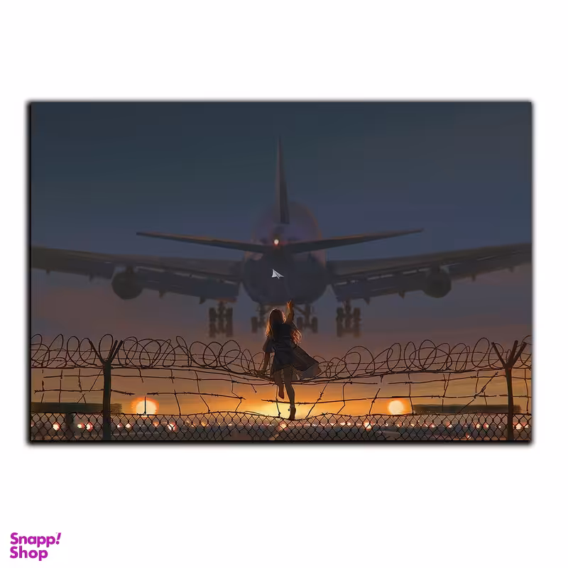 تابلو شاسی بکلیت طرح فرودگاه و پرواز مدل SH-S5531