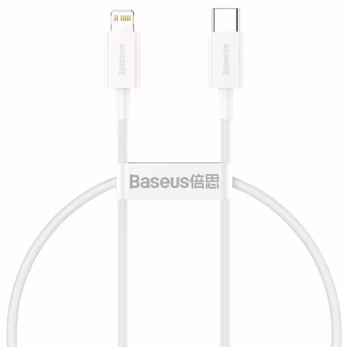کابل شارژ Type-C به Lightning باسئوس مدل CATLYS PD 20W  طول 1 مترBaseus CATLYS Type-C to Lightning PD 20W 1m